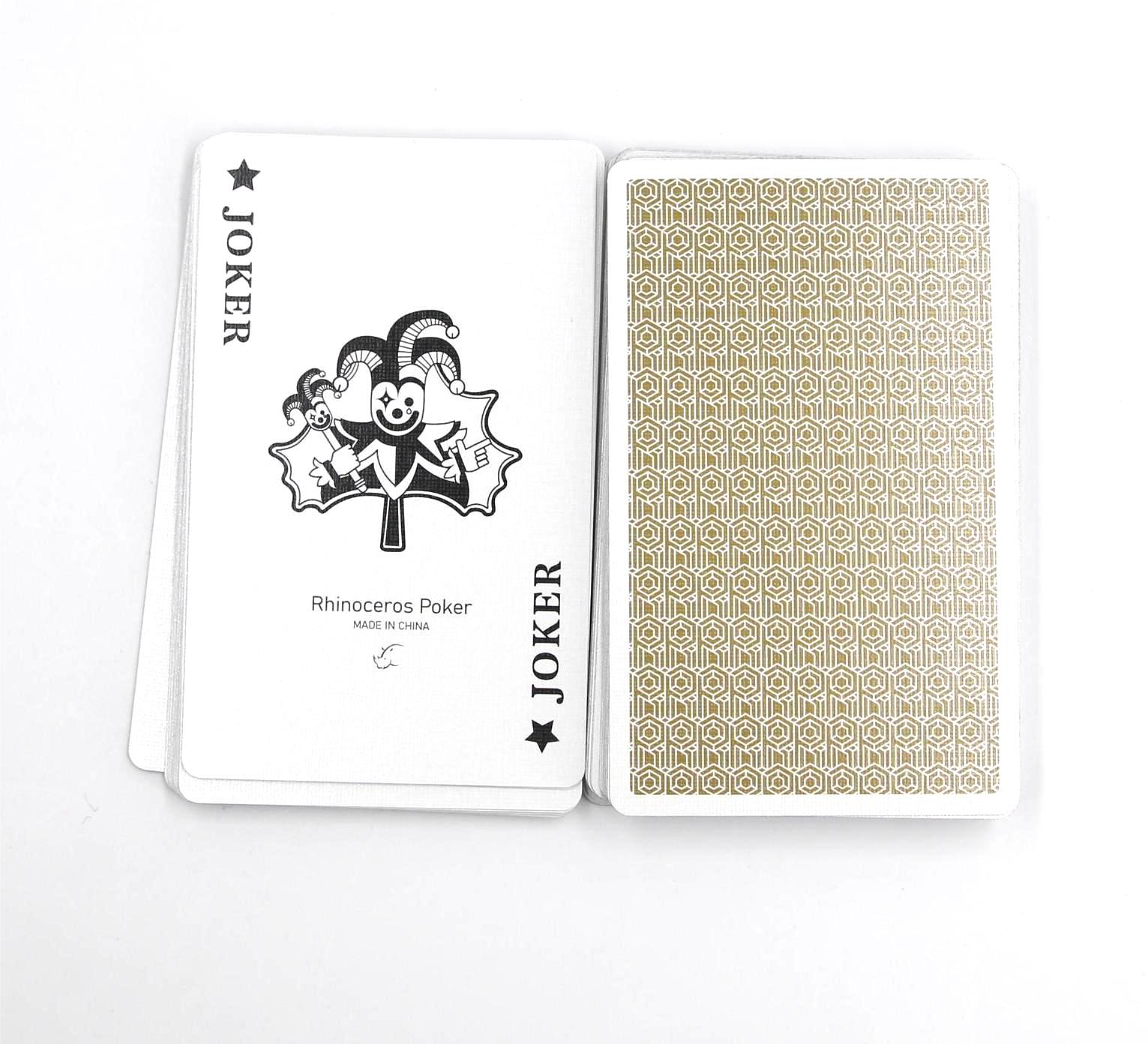 Custom Design Logo High Quality Poker Playing Cards Board Game Cards With Tuck Box 009
