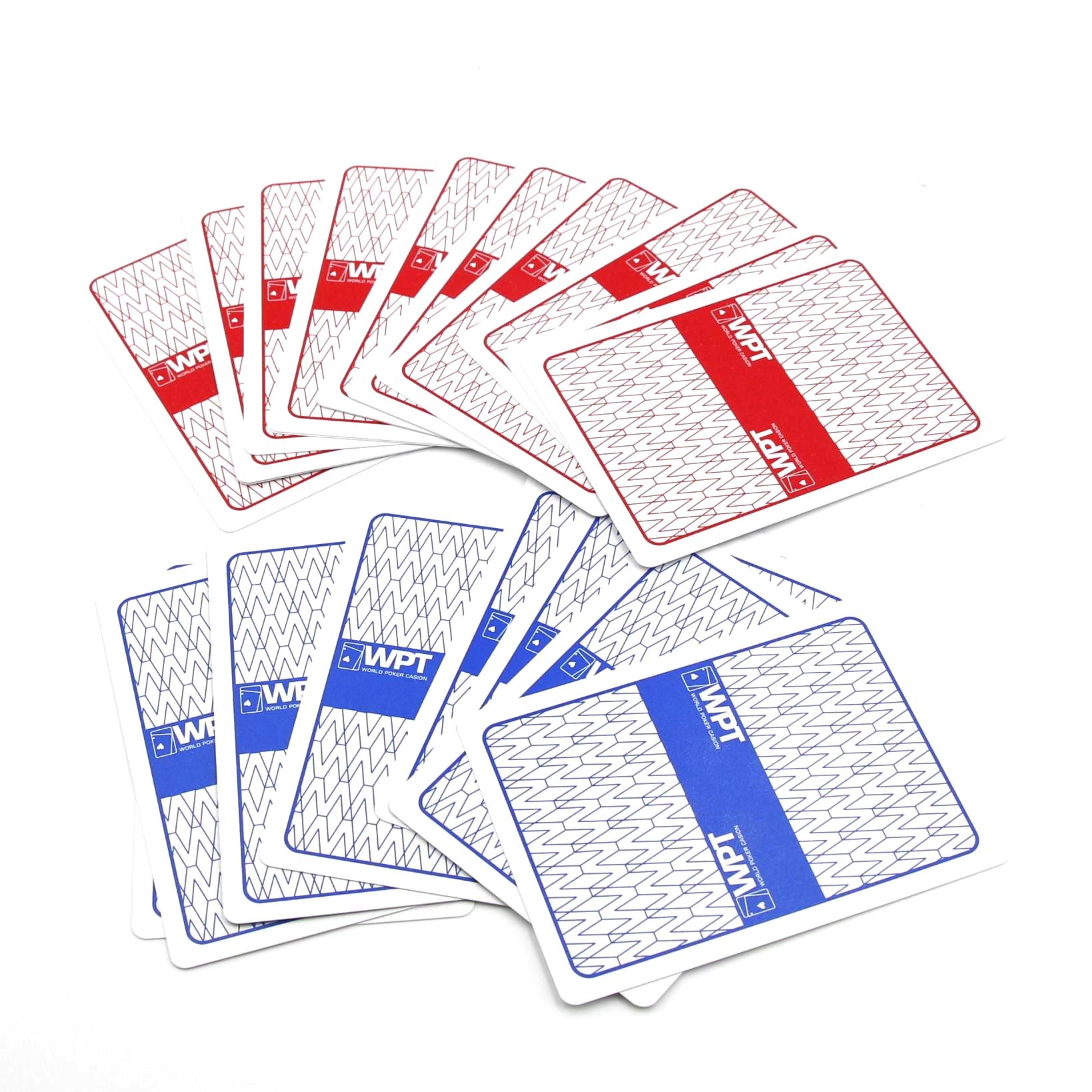 High Quality Plastic Waterproof Custom Design Logo Printing Poker Playing Cards110