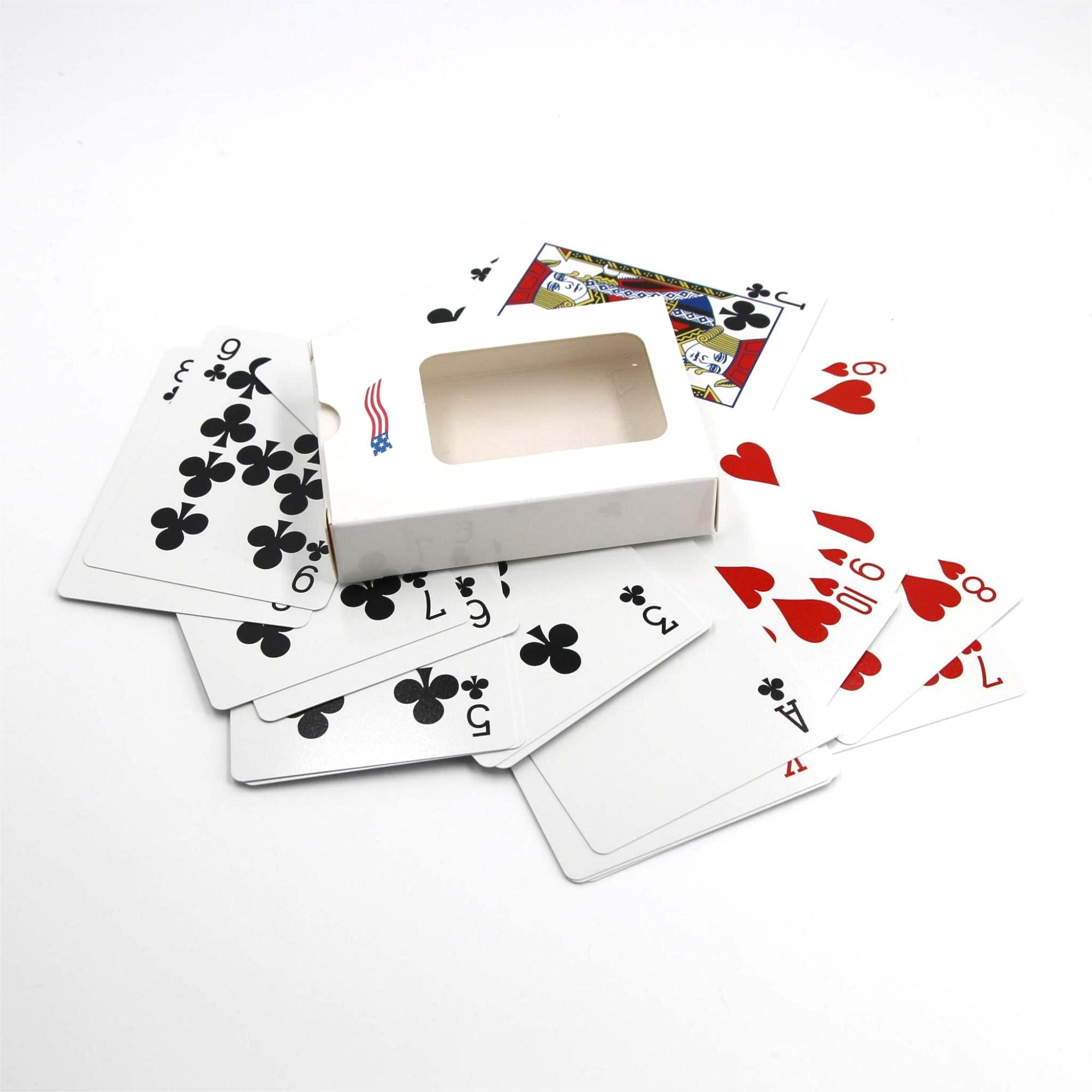 High Quality Plastic Waterproof Custom Design Logo Printing Poker Playing Cards108