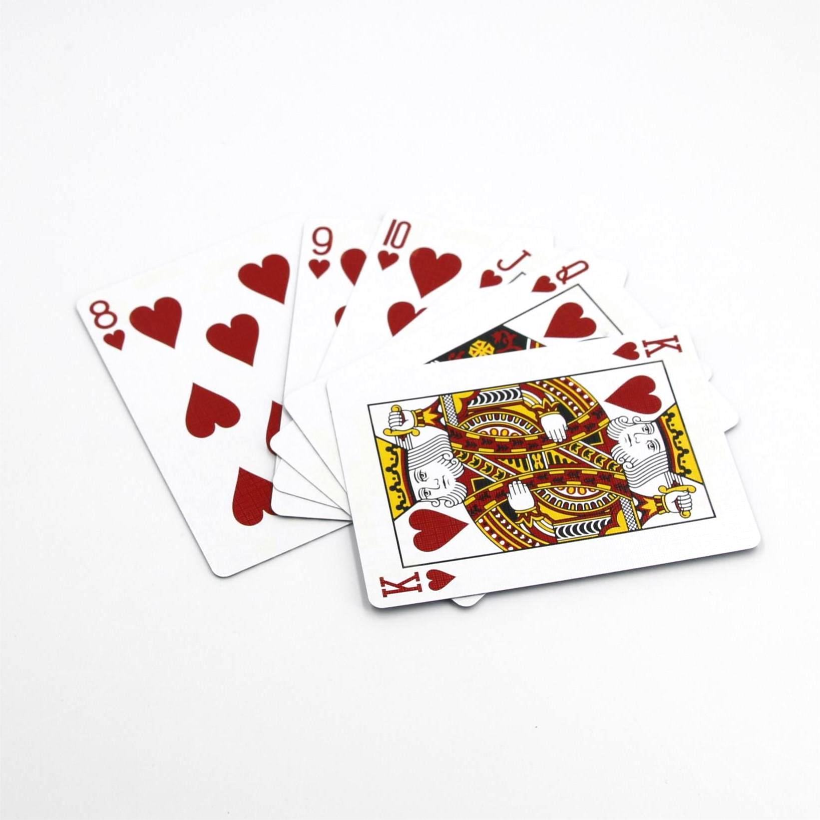 Black Core Poker Size Playing Cards- Blue pack NO.004