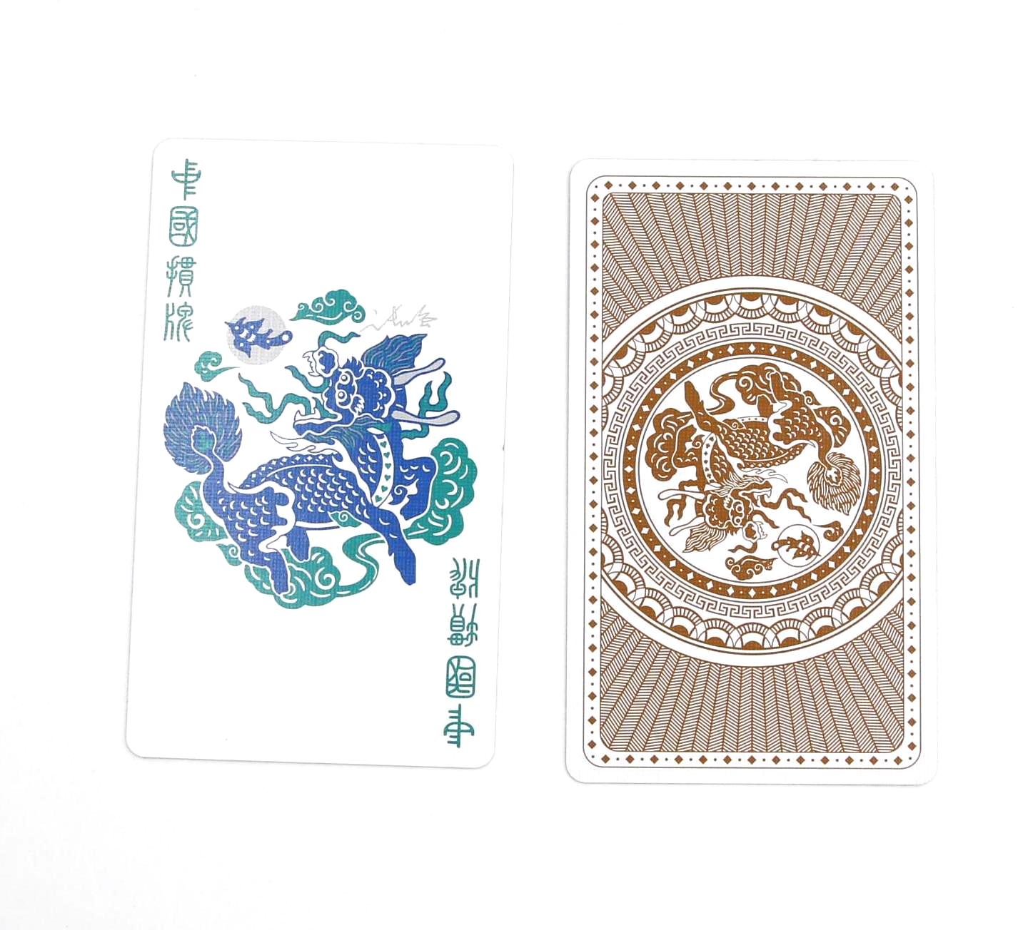 Wholesale Custom Design Logo High Quality Printing Poker Playing Cards Trading Board Game Cards with Tuck Box 017