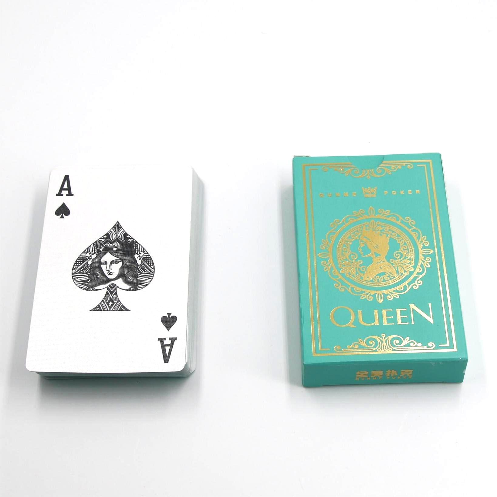 Wholesale Custom Design Logo High Quality Printing Poker Playing Cards Trading Board Game Cards with Tuck Box 024